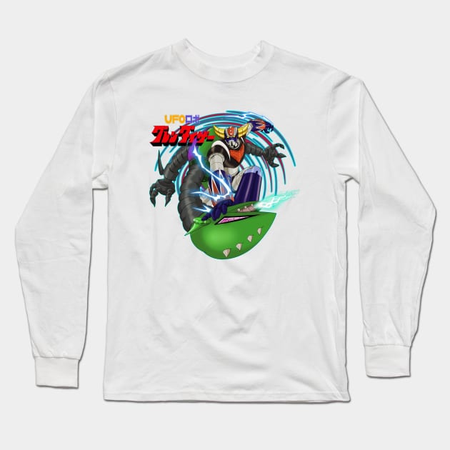 UFO Robot Grendizer Long Sleeve T-Shirt by Sheekman